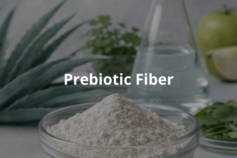 How Prebiotic Fiber Supports Gut Balance and Functional Nutrition